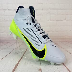 Nike Vapor Edge Pro 360 2 Platinum Green Football Cleats Mens Sz 12 (DA5456-004)